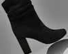 S_ Black Suede Boots