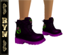 RYN: Shoes Floral Purple