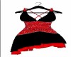 Red & Black Dress