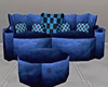 Cuddle sofa blue 