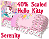 Hello Kitty 40% Bed