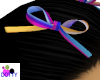 rainbow hair ribbons