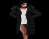 A**Black_Long Fur Coat