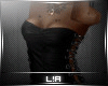 L!A leather dress 1