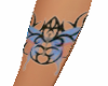 Tribal Butterfly Arm Tat