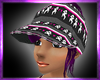 [E]Anri Violet Skull Hat