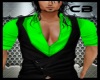 CB STYLE TOP LIME/BLK