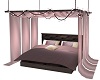 Romantic pink bed
