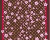 LV pink blossom scarf
