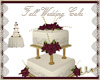 *C* Fall Wedding Cake
