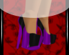 *s* pvc purple shoes