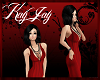 *KJ* Red Maxi Dress