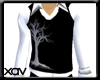 [X]Black vest & shirt w.