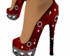 Red Valentine shoe 