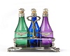 Colored Decanter Set