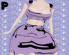 "P" Lilac Dress