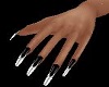 Black/White Nails Hands