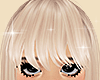 Golden bangs