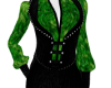 Green and Black Tux