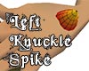 Left Knuckle Spike
