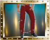 RED YH PANTS - M