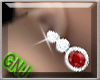 [gnj] red earring
