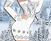 White Xmas Knit Dress