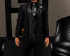 Black Suit Silver