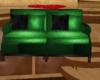 {B} Green Sofa