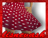 (L) Red Mouse Skirt Bott