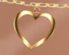 Gold Heart Belly Chain