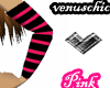 (V) armwarmers pink