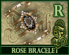Rose Bracelet Black R