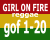 girl on fire/reggae