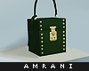 A. Box Bag green