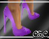 {CSC} Purple Elza Shoes