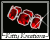 [KK] Ruby Chunk Bracelet