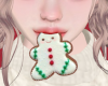 snow ginger cookie