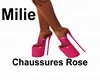 Chaussures Rose