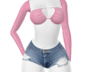 Pinku Set Jeans