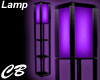 CB Lamp Shelf (Purple)