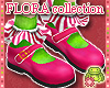 ! FLORA Pink Kids Shoes1
