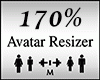 Avatar Scaler 170% Male