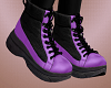 Black+Purple Boots