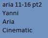 Yanni Aria p2 Cinematic