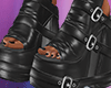 Goth Buckle Boots