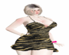 JC Mini dress back gold