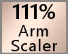 Arm Scaler 111% F A