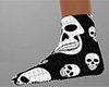 Skull Socks 7 flat (F)