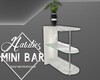 Grey Marble Mini Bar